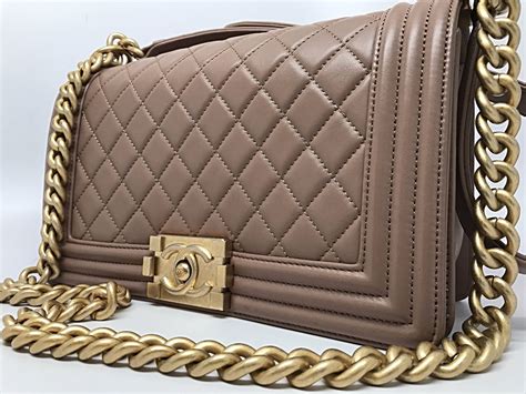 best size chanel boy bag|Chanel boy bag beige.